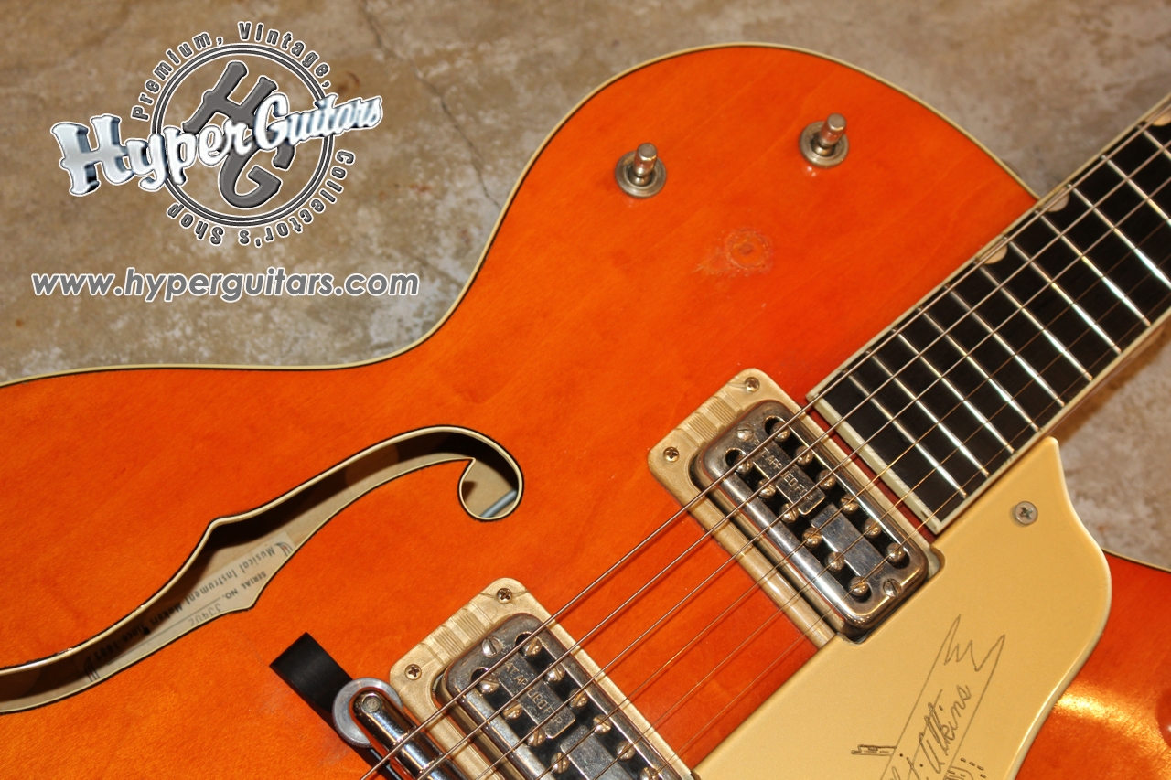 Gretsch '60 #6120 - オレンジ - Hyper Guitars | ヴィンテージギター