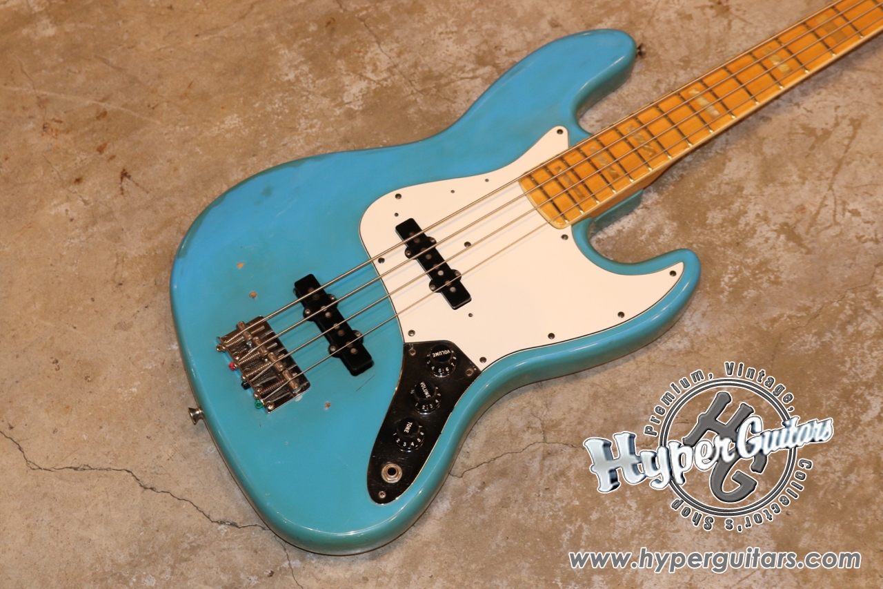 Fender '80 Jazz Bass - マウイブルー / メイプル - Hyper Guitars