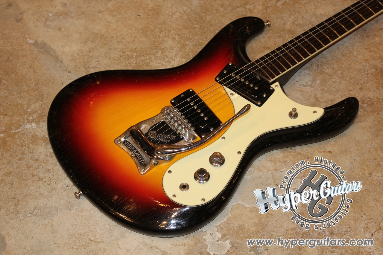 Mosrite '64 The Ventures Model - サンバースト - Hyper Guitars