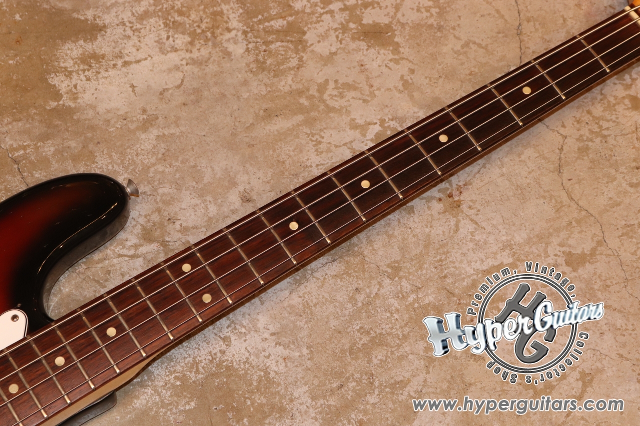 Fender ' Precision Bass   サンバースト / ローズ   Hyper Guitars