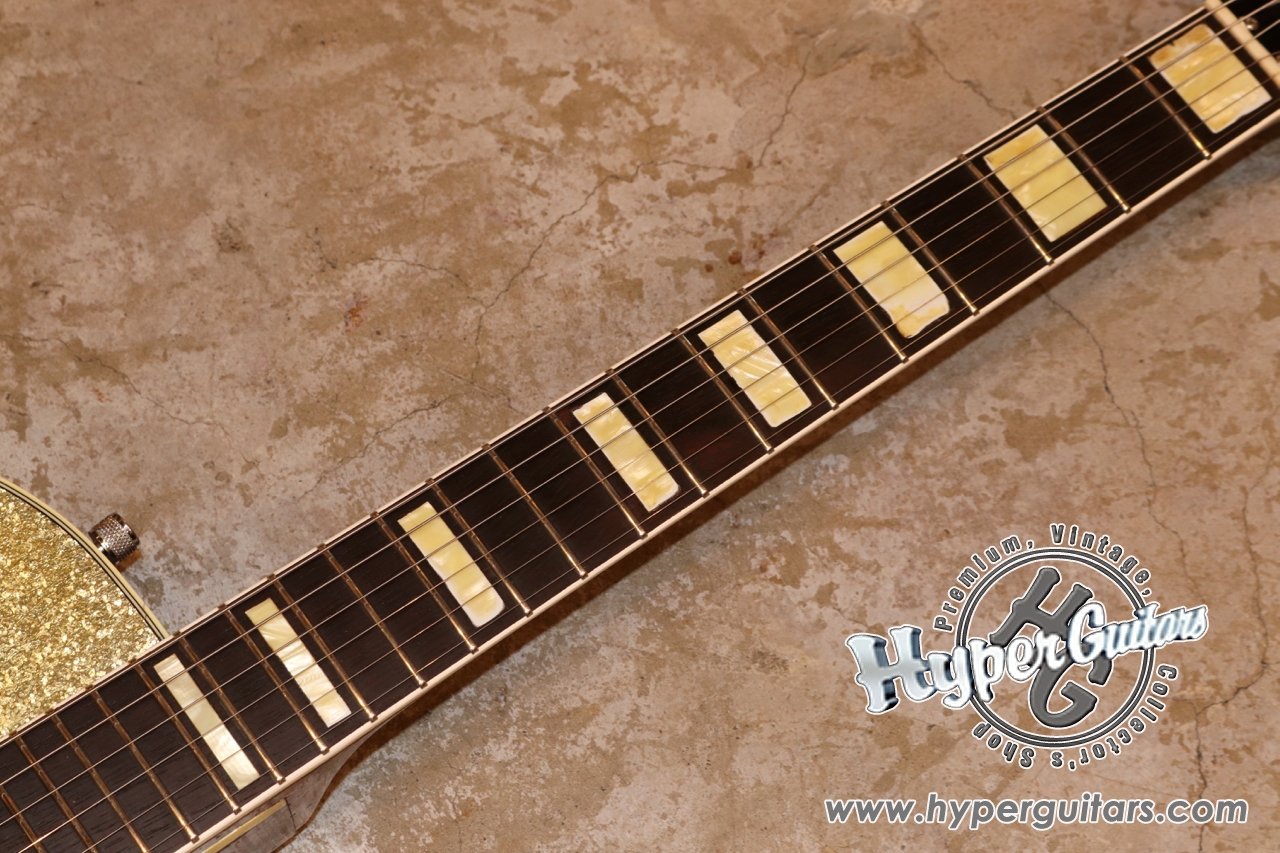 Gretsch '55 Silver Jet #6129 - シルバー スパークル - Hyper Guitars