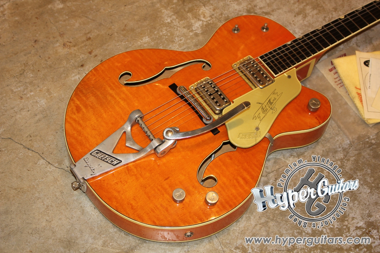 Gretsch '59 #6120 - オレンジ - Hyper Guitars | ヴィンテージギター