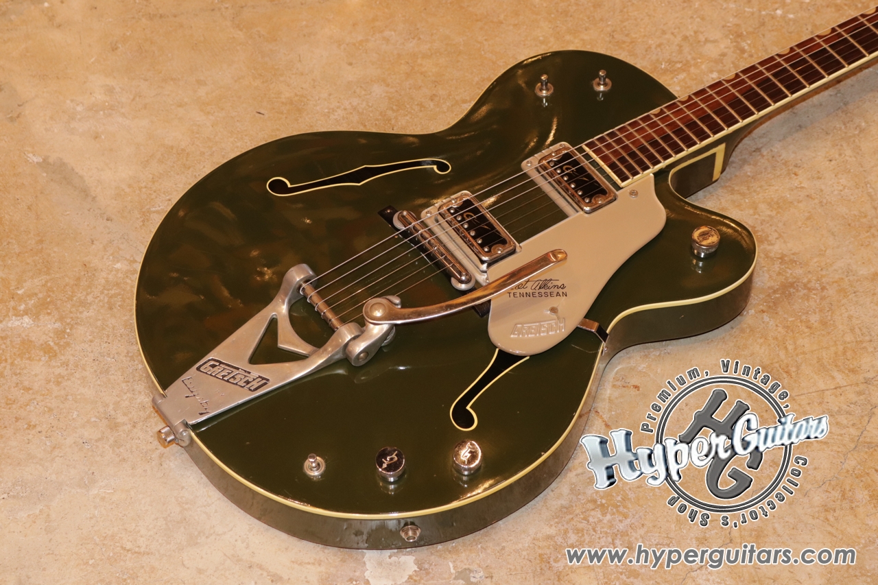 Gretsch '64 Tennessean #6119 - グリーン - ハイパーギターズ Hyper Guitars | ヴィンテージギター &  アンプ専門店 | 50年代-70年代を中心に選りすぐった中古ヴィンテージギターとアンプの専門店ハイパーギターズHyperGuitars。当店は創業30年以上のヴィンテージギター  