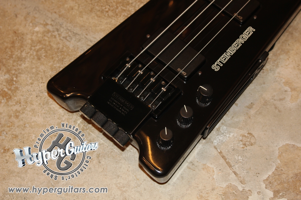 Steinberger '87 XL-2 - ブラック - Hyper Guitars | ヴィンテージ