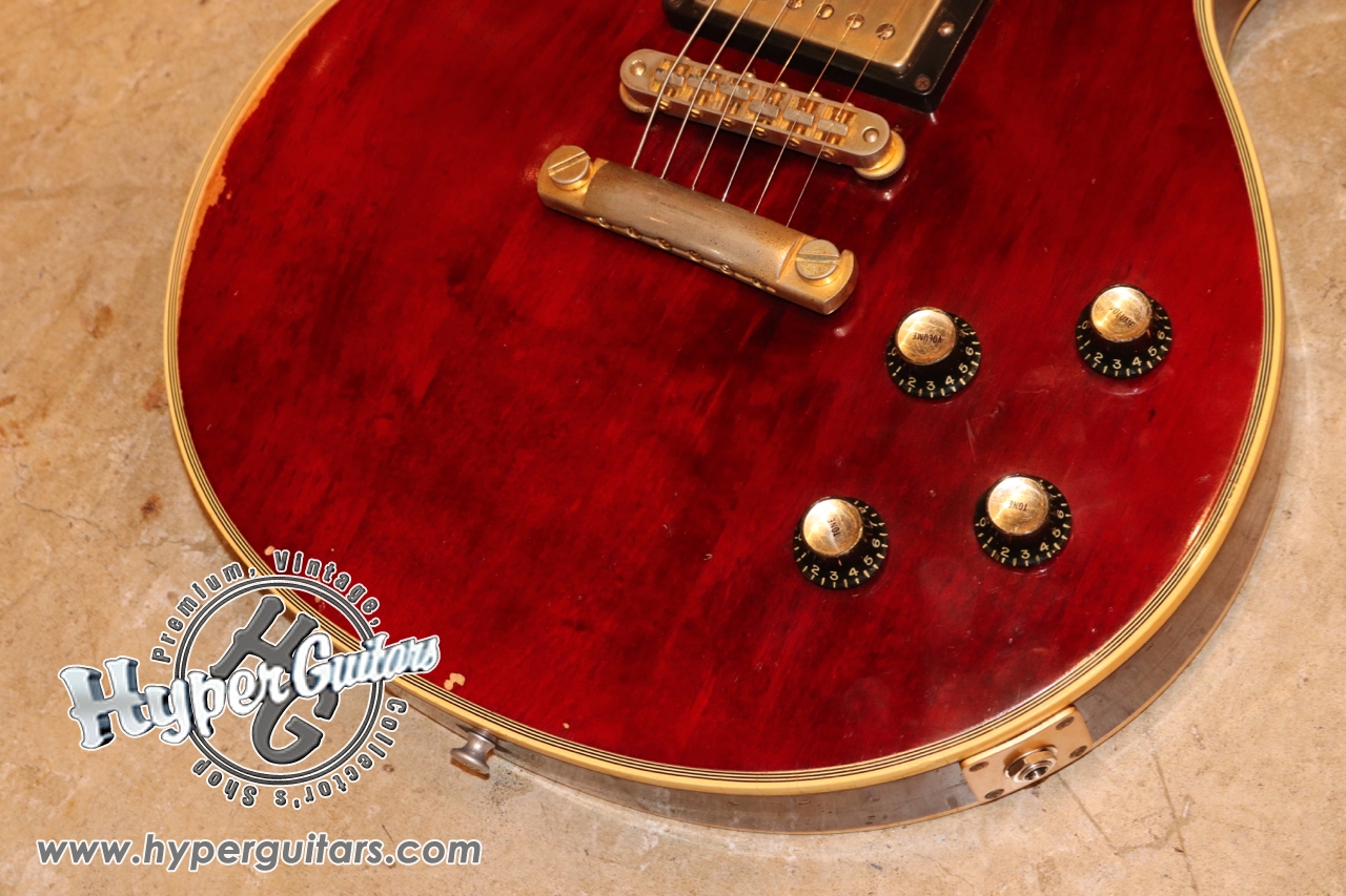 Gibson '76 Les Paul Custom - ワインレッド - ハイパーギターズ Hyper 