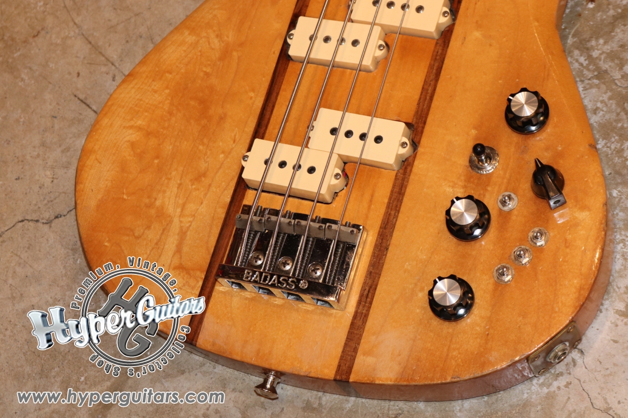 B.C.Rich '78 Eagle Bass - Natural - Hyper Guitars | VINTAGE GUITAR 