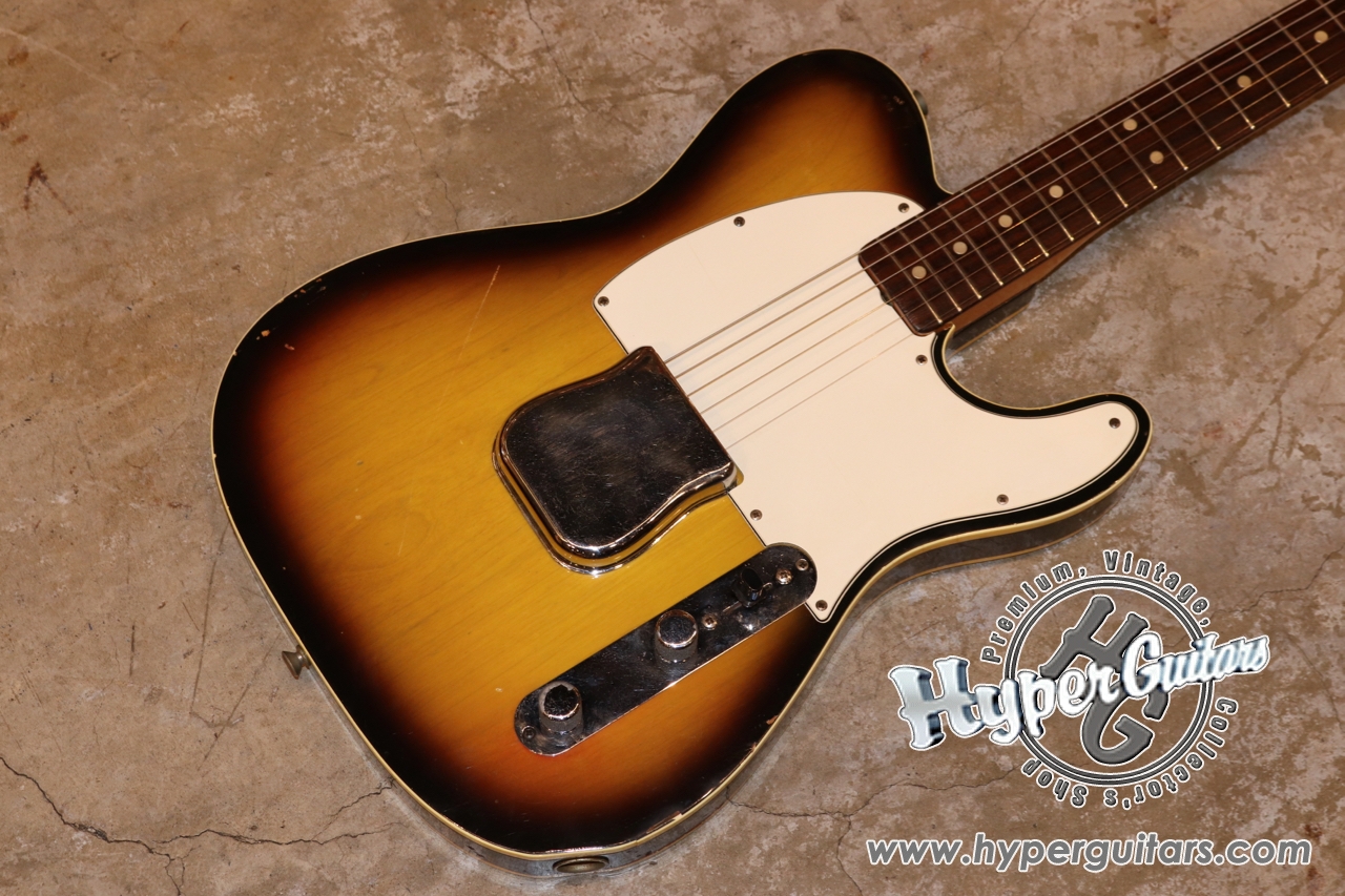 Fender '67 Custom Esquire - サンバースト / ローズ - Hyper Guitars
