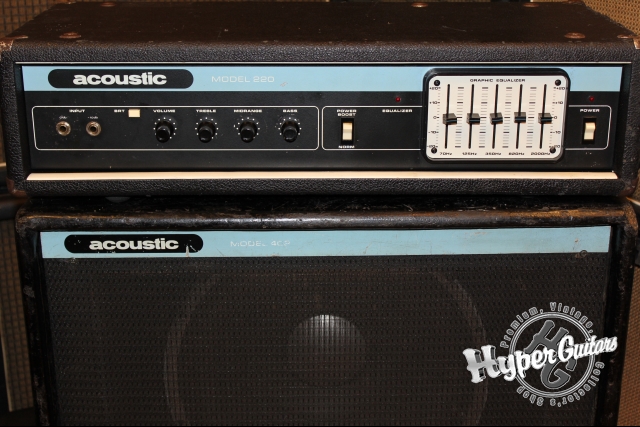 acoustic ’78 Model 220+402 Set