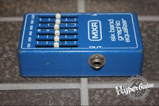 MXR '78 Six Band Graphic Equalizer - ブルー - ハイパーギターズ Hyper Guitars |  ヴィンテージギター u0026 アンプ専門店 |  50年代-70年代を中心に選りすぐった中古ヴィンテージギターとアンプの専門店ハイパーギターズHyperGuitars。当店は創業30年以上のヴィンテージ  ...