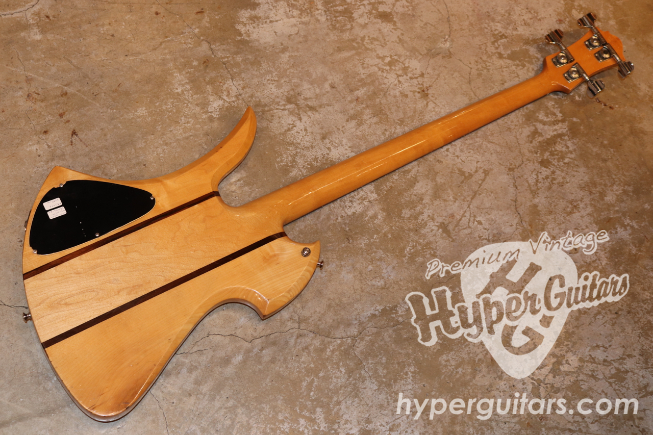 B.C.Rich '79 Mockingbird Bass - ナチュラル - Hyper Guitars 