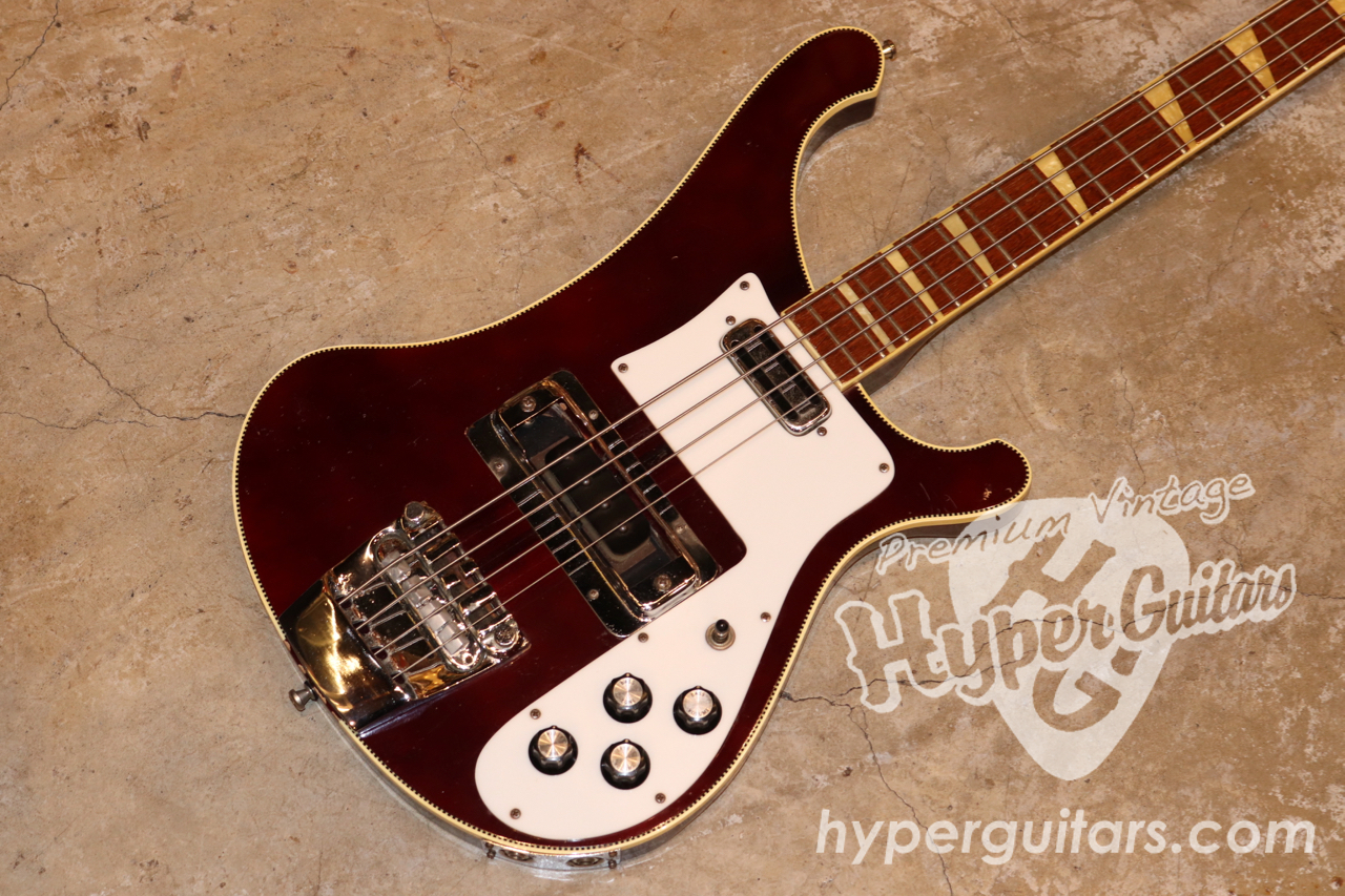 Rickenbacker '73 #4001 - バーガンディグロー - Hyper Guitars 
