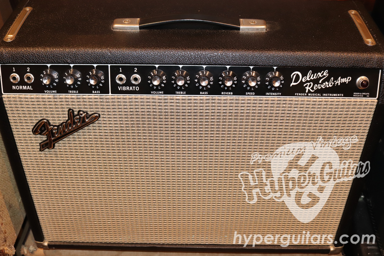Fender '65 Deluxe Reverb Amp - ブラックフェイス - ハイパーギターズ
