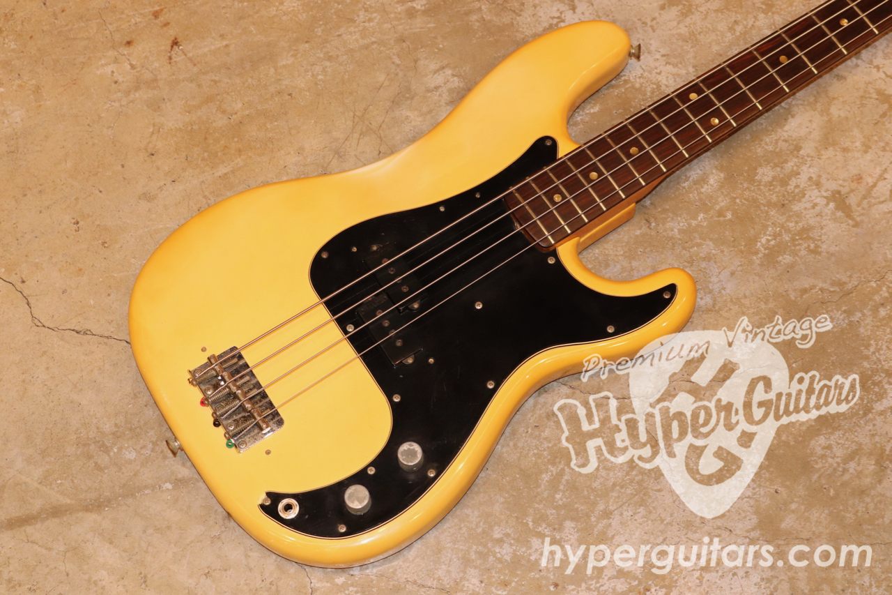 Fender '78 Precision Bass - White / Rose - Hyper Guitars | VINTAGE 