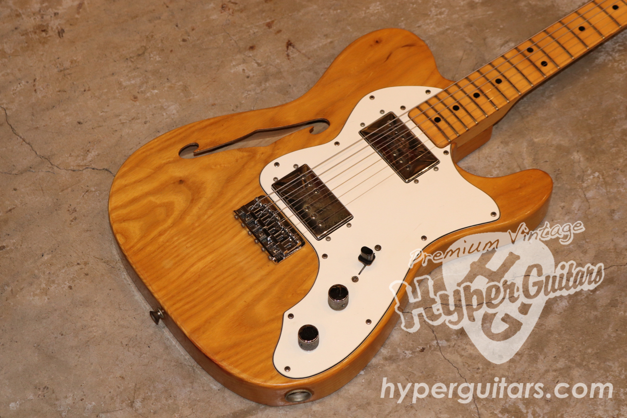 Fender '76 Telecaster Thinline - ナチュラル / メイプル - ハイパー 