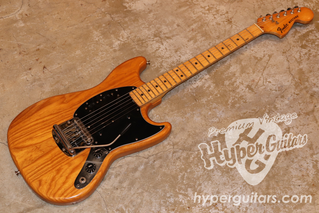 Fender '78 Mustang - Natural - Hyper Guitars | VINTAGE GUITAR and 