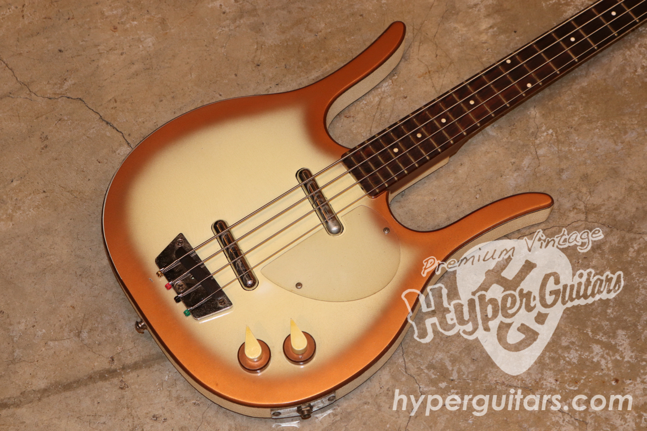 Danelectro '59 Long Horn Bass - カッパーバースト - Hyper Guitars