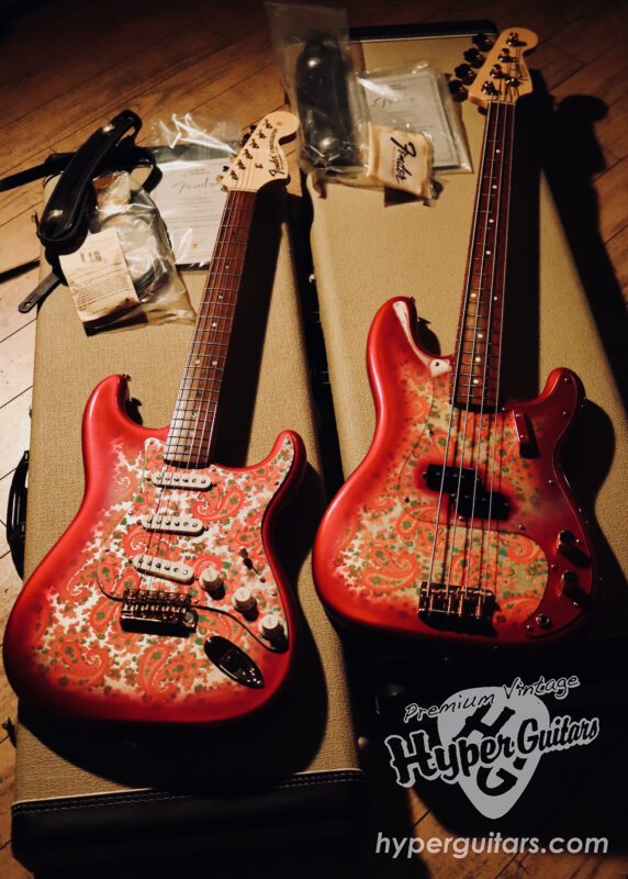 Fender Custom Shop ’00 Custom Paisley Matched Set by Jason Davis