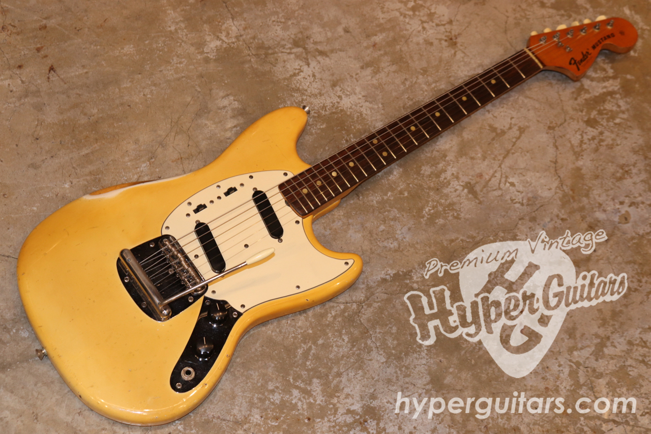 Fender '74 Mustang - ホワイト - ハイパーギターズ Hyper Guitars 