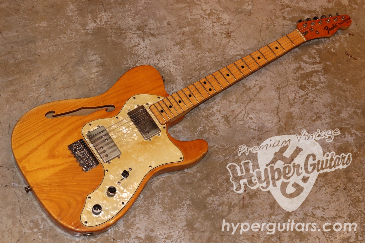 Fender '72 Telecaster Thinline - ナチュラル / メイプル - Hyper