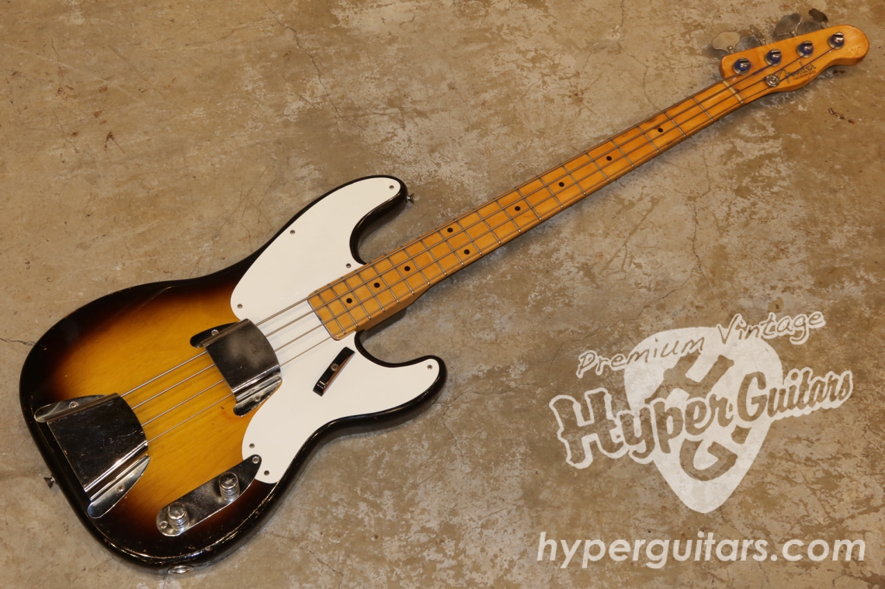 Fender '56 Precision Bass - サンバースト / メイプル - Hyper