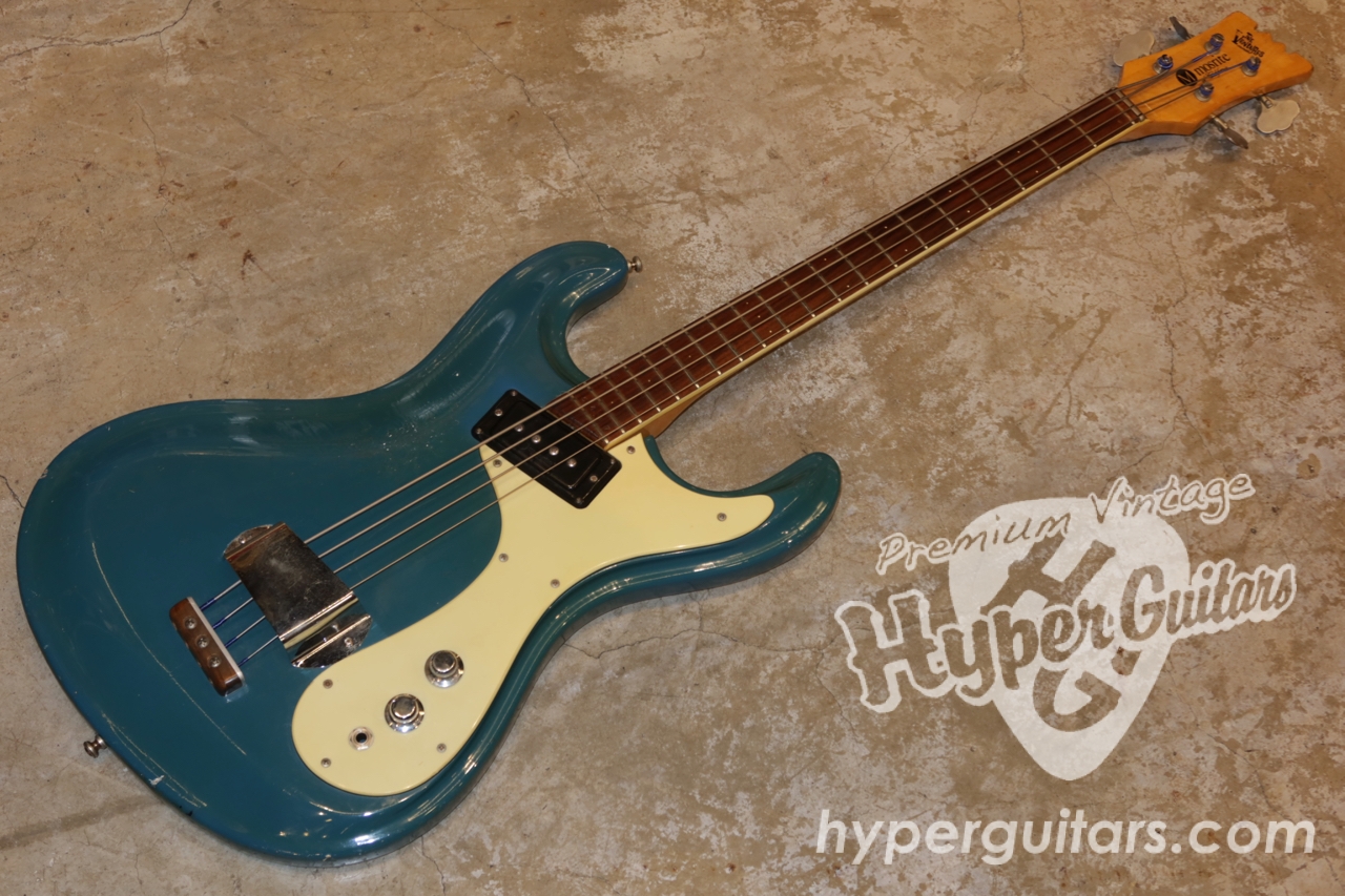 Mosrite '65 The Ventures Bass - ブルー - Hyper Guitars