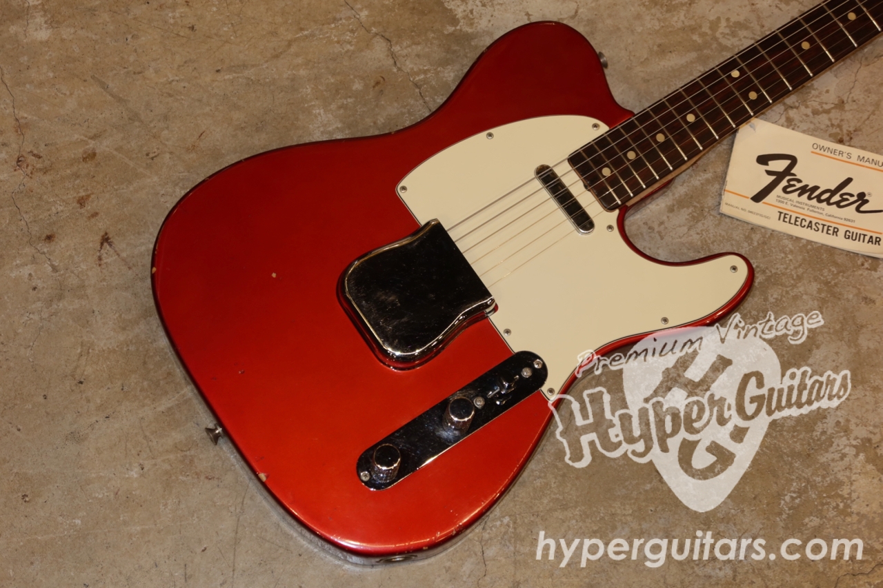 Fender '72 Telecaster - キャンディーアップルレッド / ローズ ...