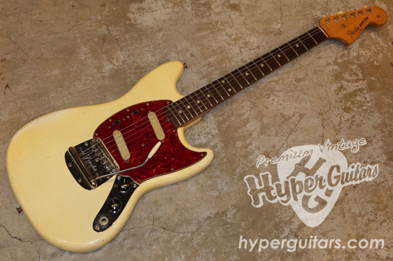 Fender '65 Mustang - ホワイト - Hyper Guitars | ヴィンテージギター 