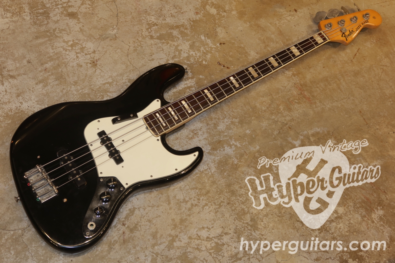 Fender '74 Jazz Bass - ブラック / ローズ - ハイパーギターズ Hyper Guitars | ヴィンテージギター u0026  アンプ専門店 | 50年代-70年代を中心に選りすぐった中古ヴィンテージギター とアンプの専門店ハイパーギターズHyperGuitars。当店は創業30年以上のヴィンテージギター ...