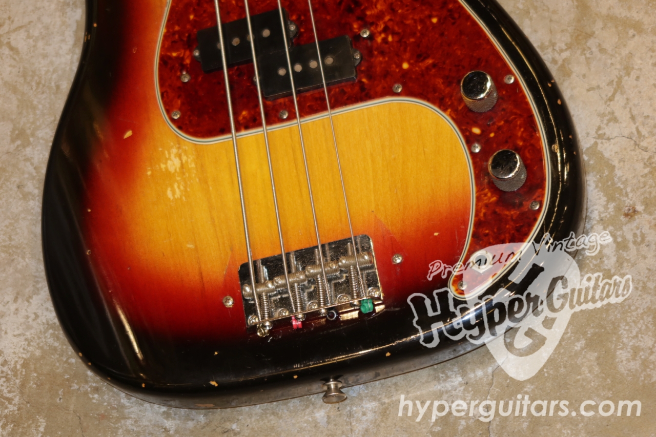 Fender '64 Precision Bass - サンバースト / ローズ - Hyper Guitars