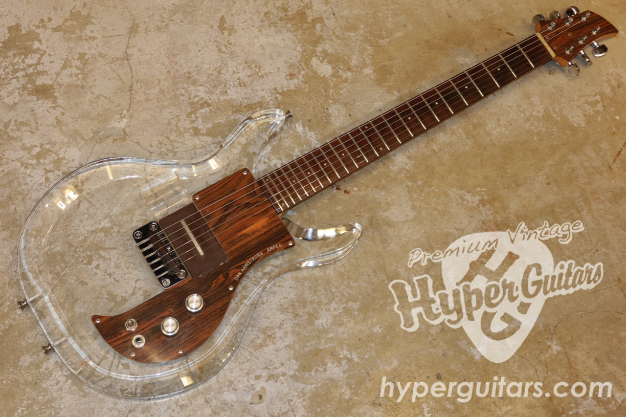 Dan Armstrong・Ampeg '70 Lucite Guitar - クリアー - Hyper Guitars ...