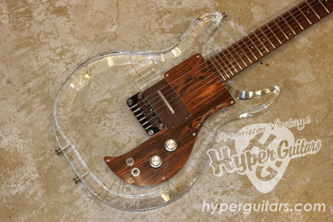 Dan Armstrong・Ampeg '70 Lucite Guitar - クリアー - Hyper Guitars