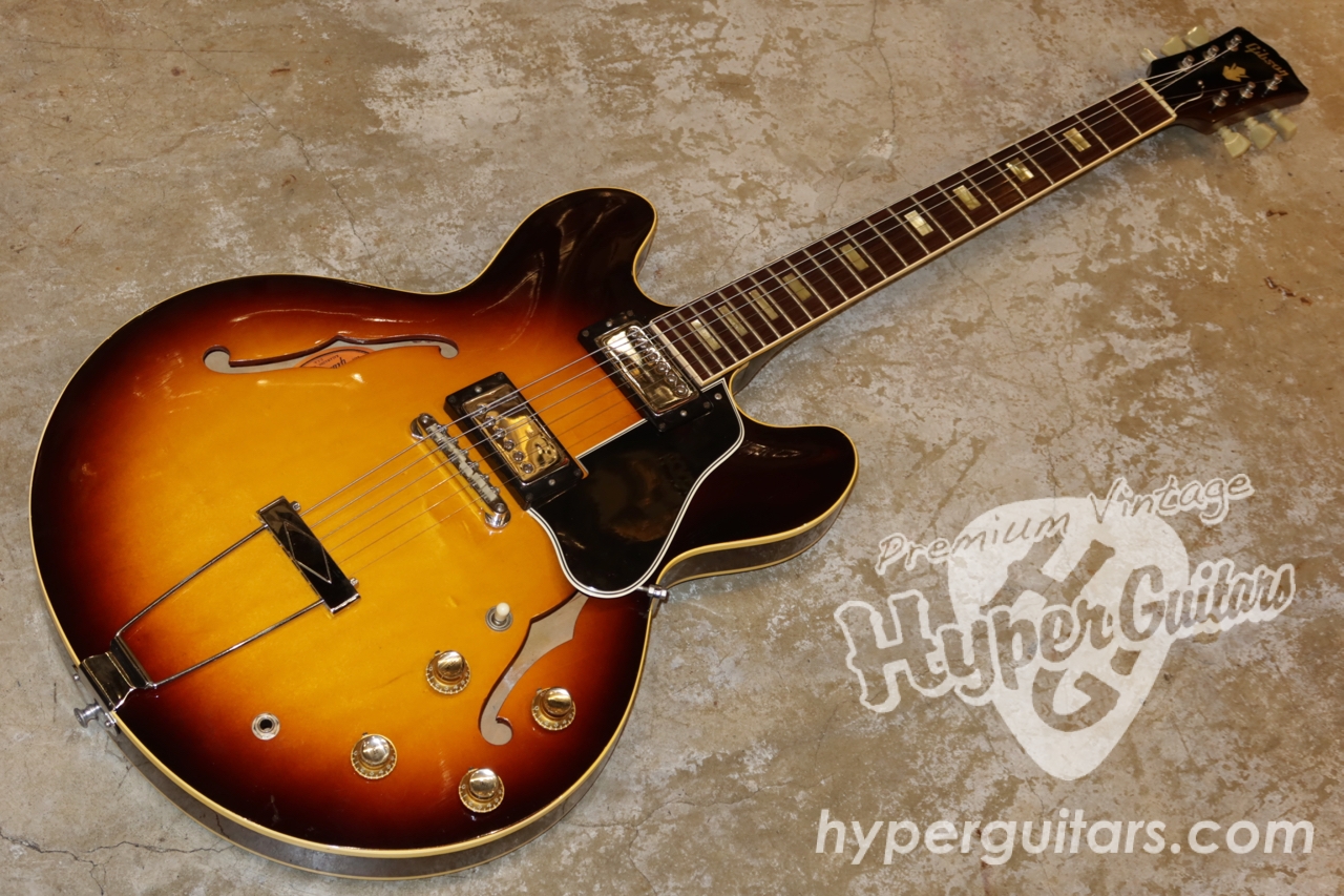 ヴィンテージ：1966年の Gibson ES-335td のテールピース