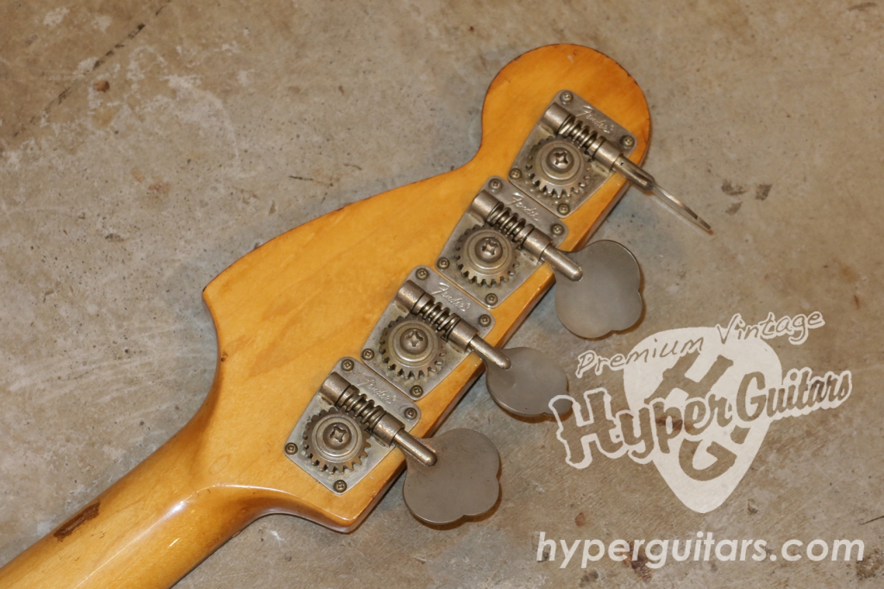 Fender '73 Mustang Bass - コンペティション ブルー - ハイパー 