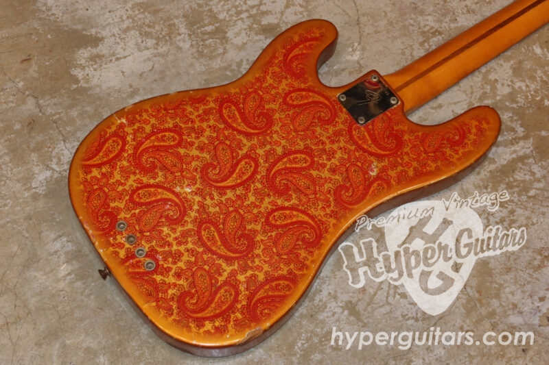 Fender ’68 Paisley Telecaster Bass Conversion