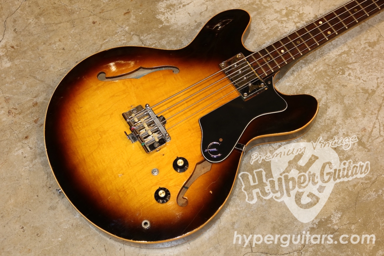 Epiphone '68 Rivoli Bass - サンバースト - ハイパーギターズ Hyper 