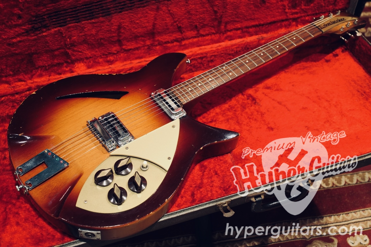 Rickenbacker '58 #330 Capri - ブラウンサンバースト - ハイパー 