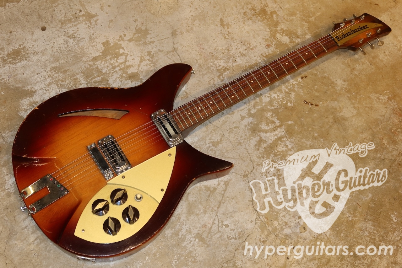 Rickenbacker '58 #330 Capri - ブラウンサンバースト - ハイパー 