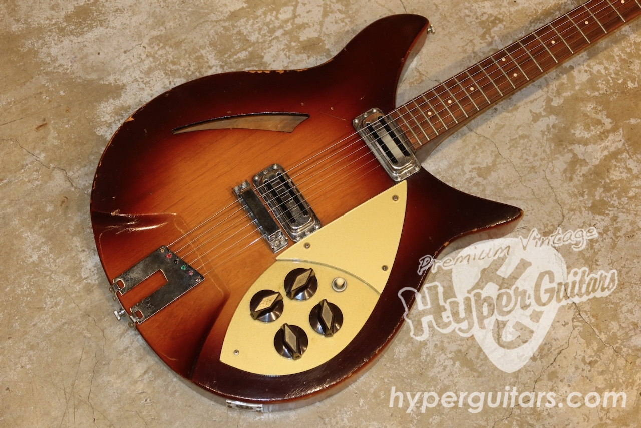 Rickenbacker '58 #330 Capri - ブラウンサンバースト - ハイパー 