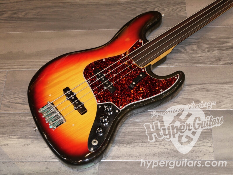 Fender ’73 Jazz Bass(Fretless Precision Bass Neck)