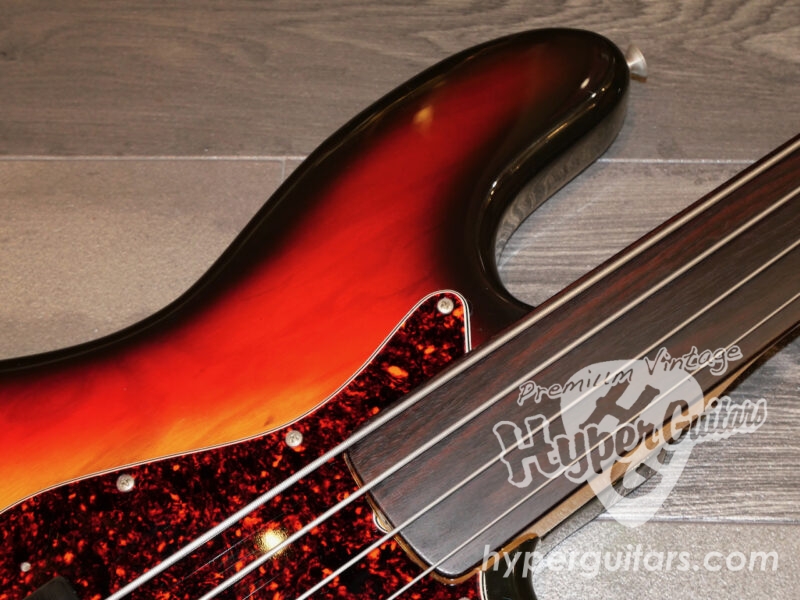Fender ’73 Jazz Bass(Fretless Precision Bass Neck)