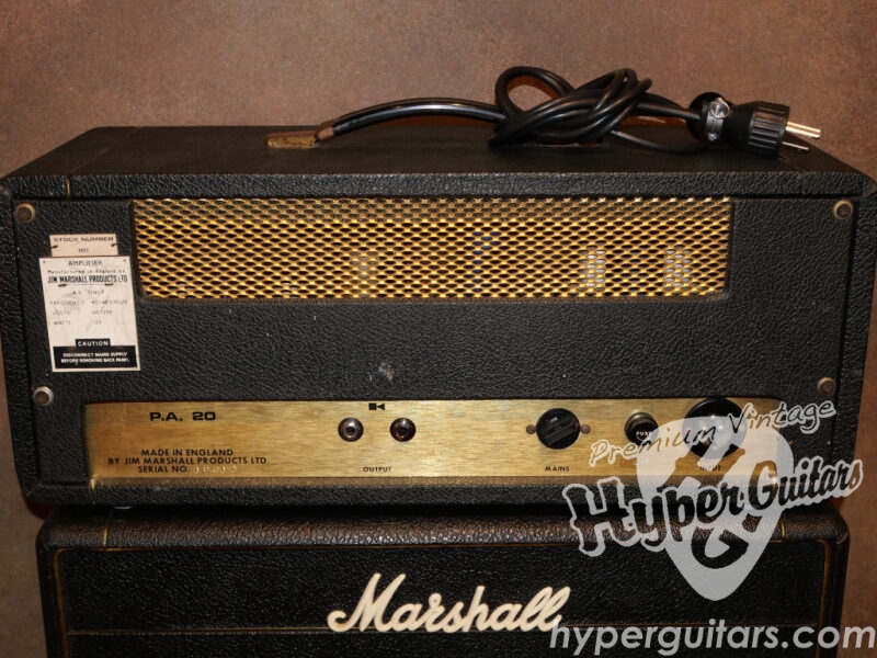 Marshall ’71 Model 1917 JMP P.A. 20 Head